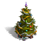 Этапы украшения ели