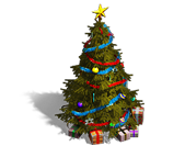 Этапы украшения ели